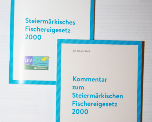 Neues Fischereigesetz Steiermark 2024: Die Version 2000 gab es als gedruckte Broschüre.
